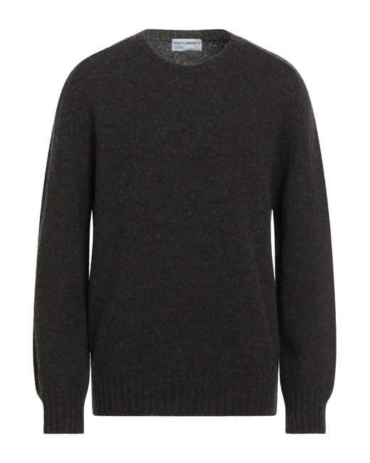 SHETLANDER'S Pullover in Black für Herren