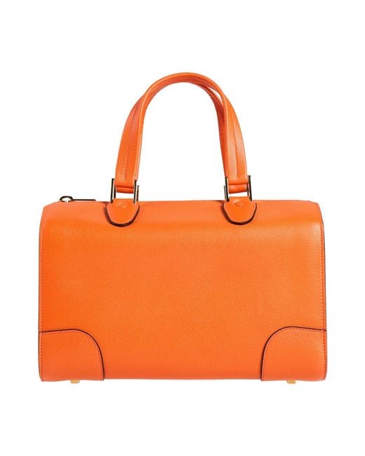 Valextra Orange Handbag