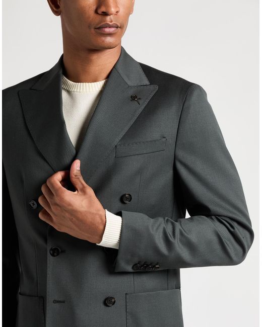 Paoloni Gray Blazers for men