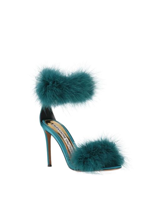 Alexandre Vauthier Green Sandals