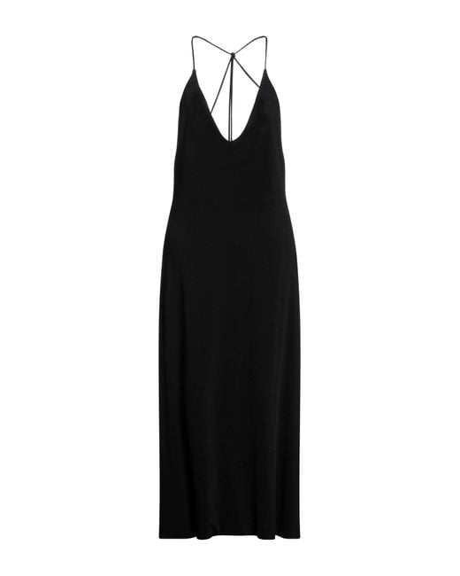 Khaite Black Maxi Dress
