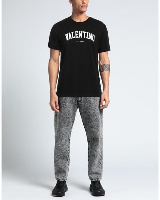 Valentino Garavani Black T-shirt for men
