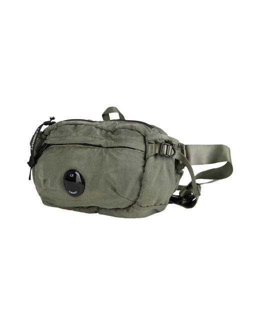 C P Company Green Belt Bag for men