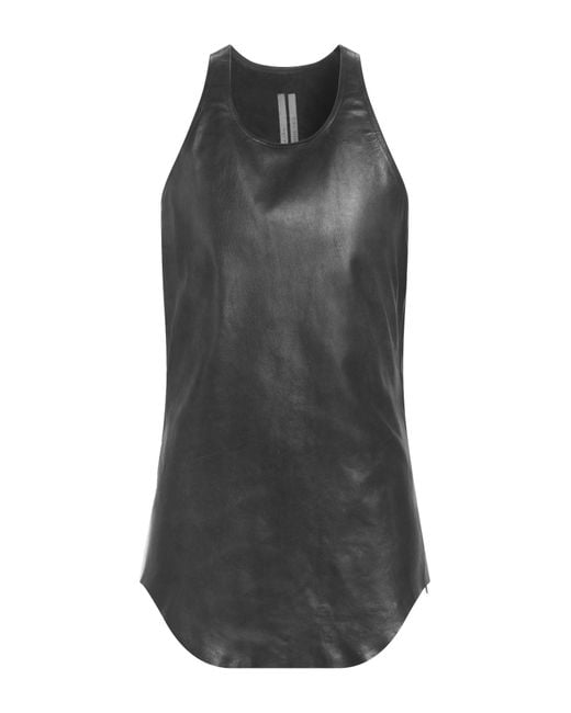 Rick Owens Gray Tank Top for men