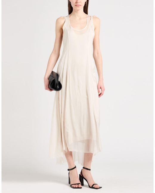 Masnada White Midi Dress