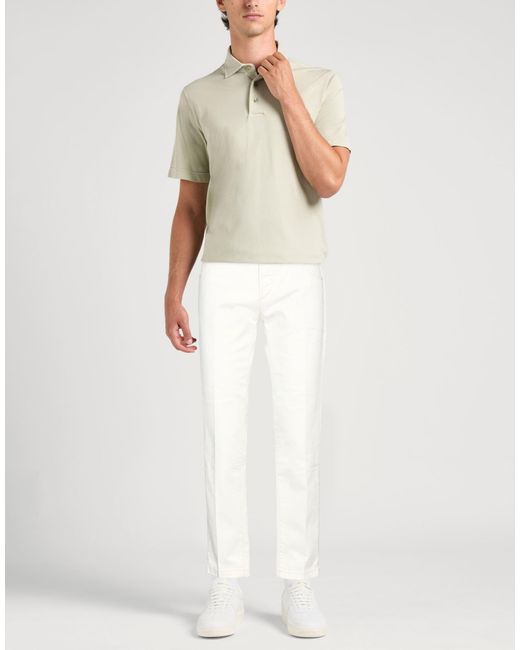 Jacob Cohen White Jeans for men
