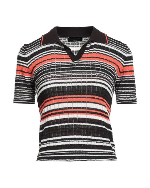 Pullover Roberto Collina en coloris Red