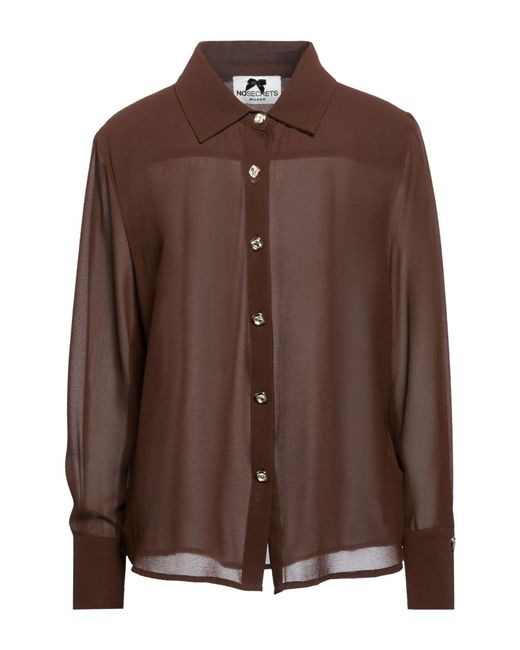 Camisa No Secrets de color Brown