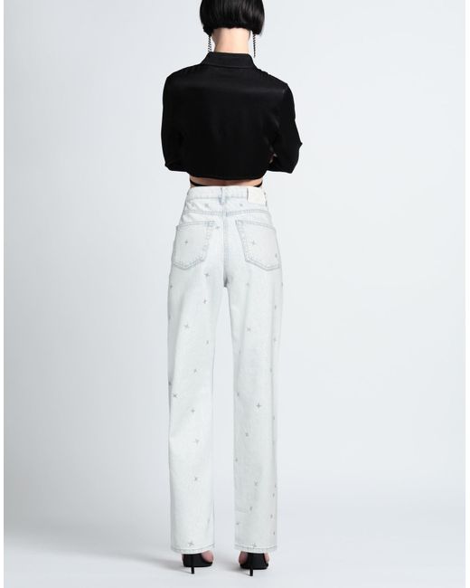 Maje White Jeans Cotton