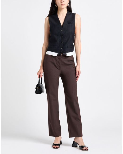 Philosophy Di Lorenzo Serafini Brown Trouser