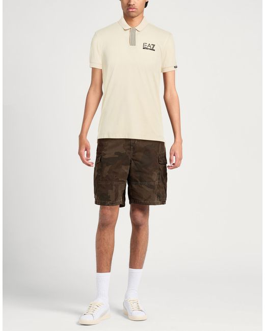 Polo di EA7 in Natural da Uomo