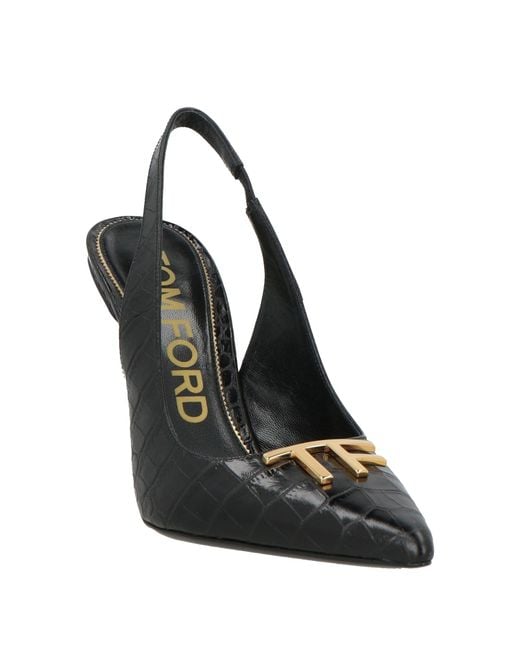 Tom Ford Black Pumps Calfskin