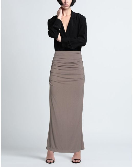 Entire studios Gray Maxi Skirts