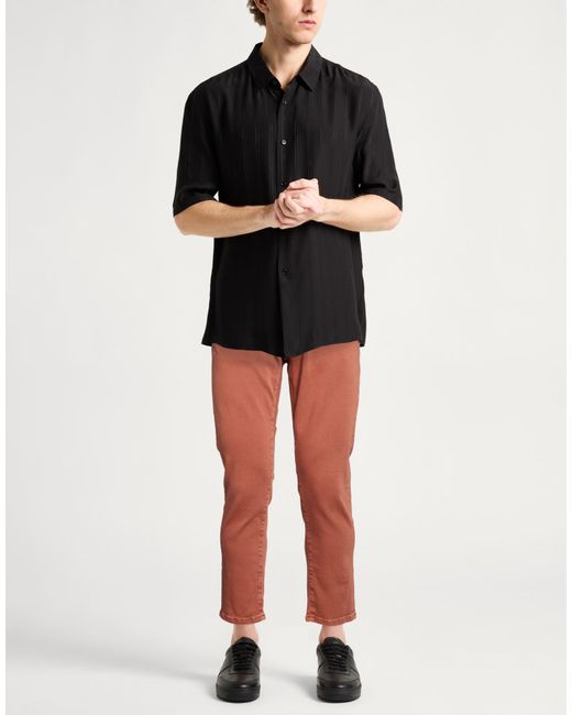 Liu Jo Red Tan Pants Cotton, Elastane for men