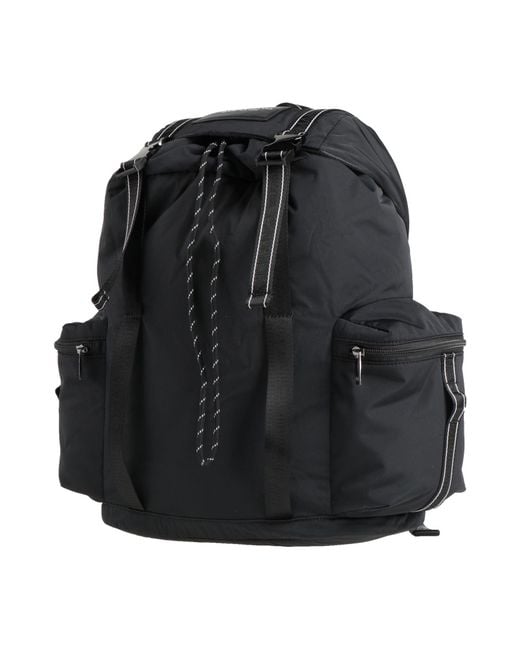 ARMANI EXCHANGE Black Rucksack for men