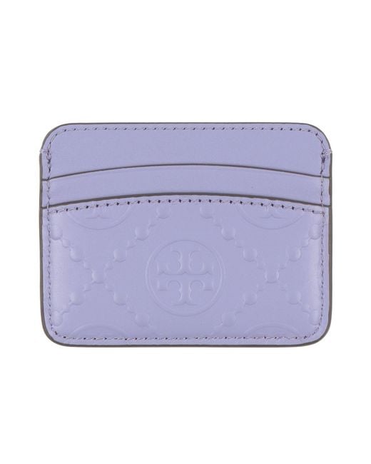 Tory Burch Purple Cardholder