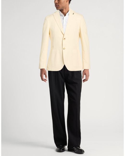 Paoloni Natural Blazers for men