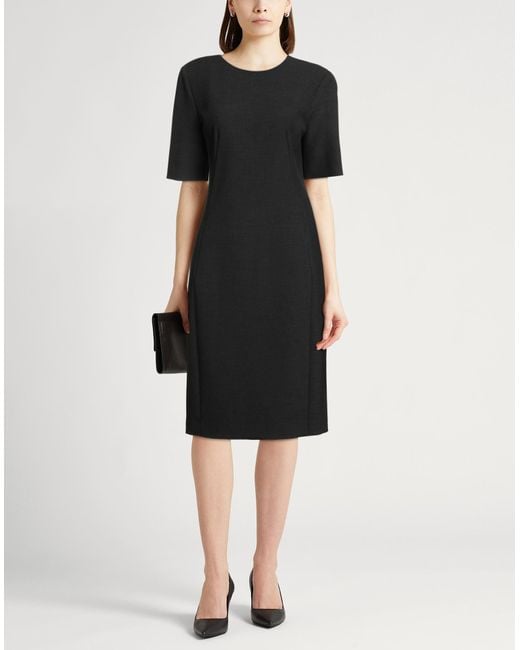 Peserico Black Midi Dresses