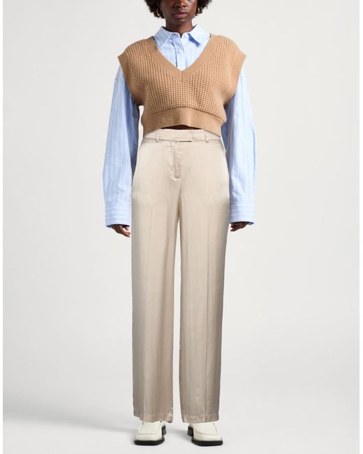Semicouture Natural Trouser