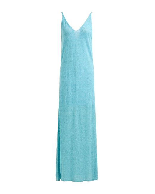 Daniele Fiesoli Blue Maxi-Kleid