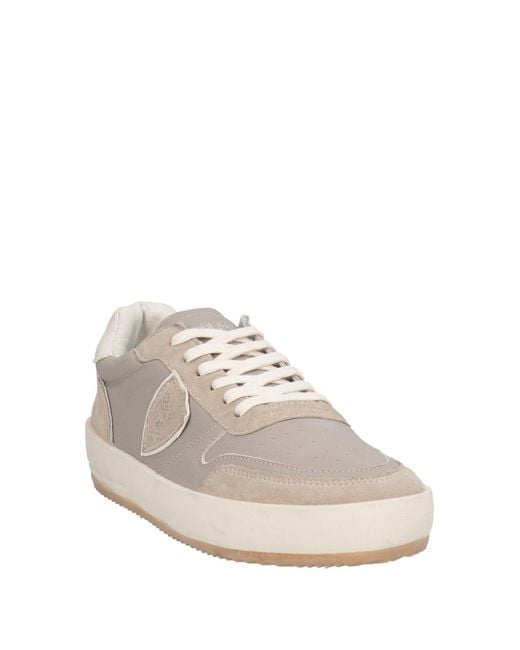 Philippe Model White Trainers for men