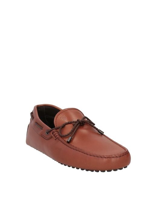 Tod's Red Loafers for men