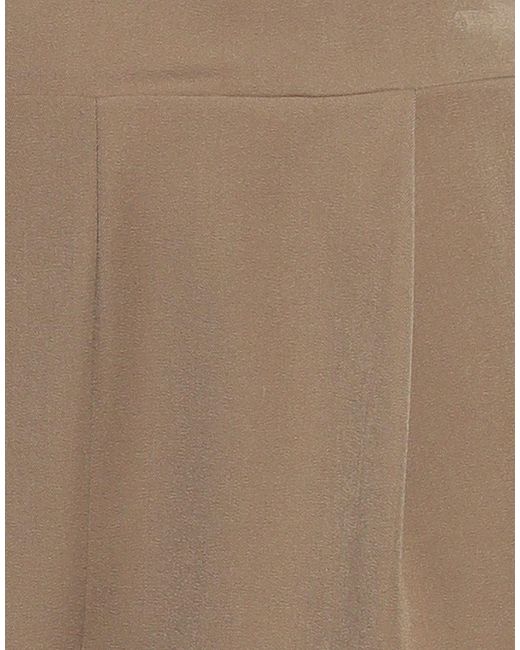 Dixie Natural Camel Pants Polyester, Viscose, Elastane