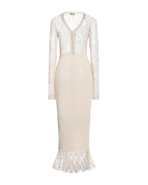 Ganni White Maxi-Kleid
