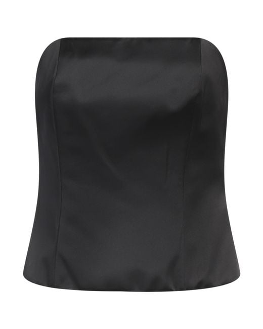 Cristinaeffe Black Top Polyester, Elastane