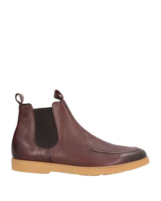 Marechiaro 1962 Brown Ankle Boots Leather for men