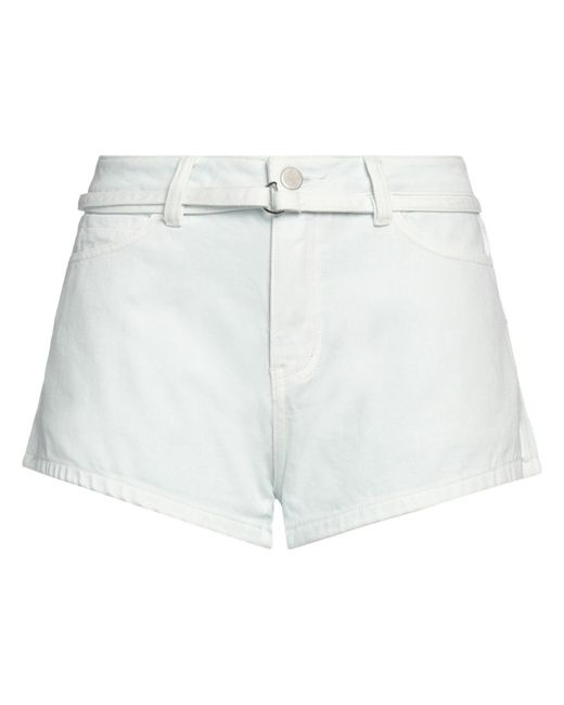 Isabelle Blanche White Denim Shorts
