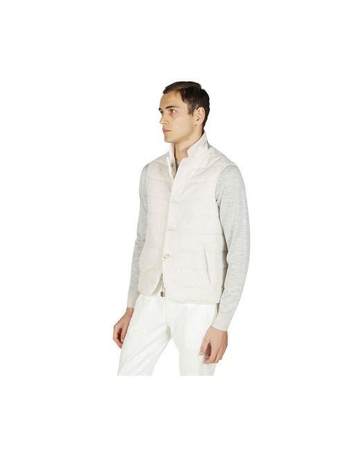 Gilet de costume Eleventy pour homme en coloris White