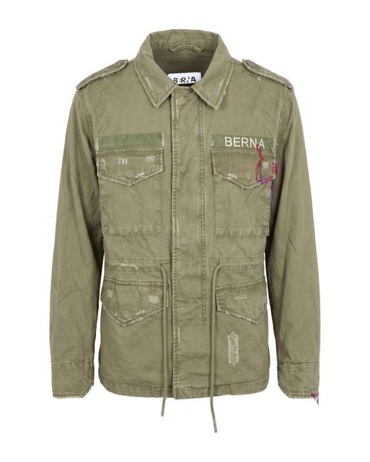 Berna Green Jacket for men