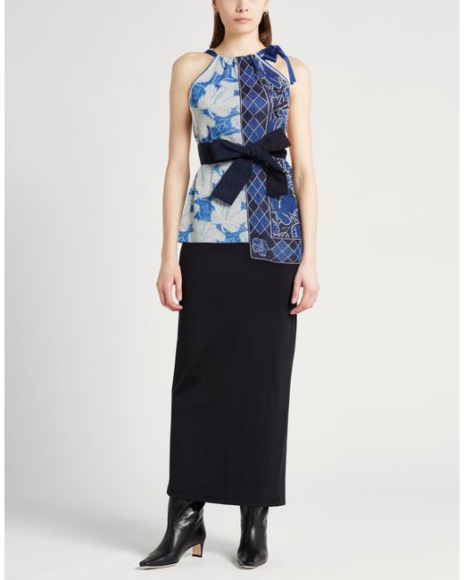 Ballantyne Blue Top Viscose, Polyester