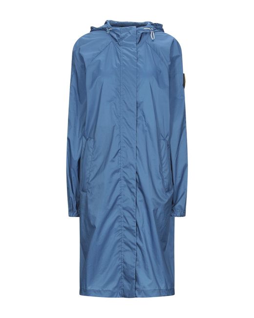 Ciesse Piumini Blue Overcoat & Trench Coat