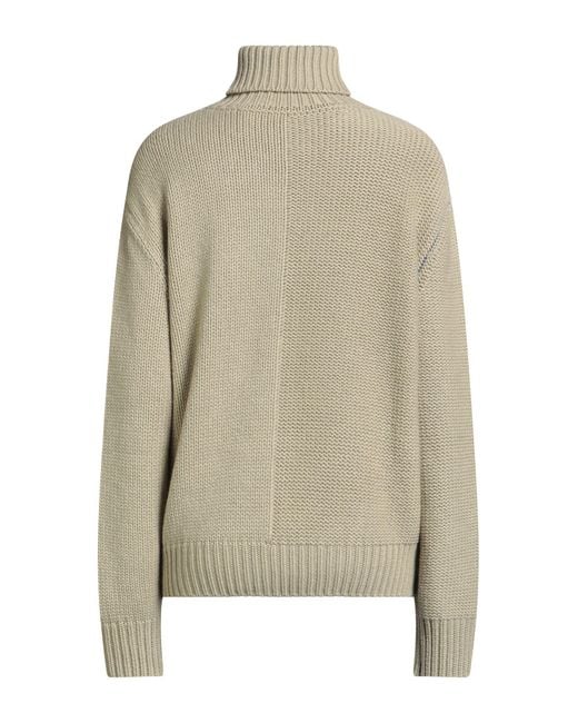 Burberry Natural Turtleneck Cashmere