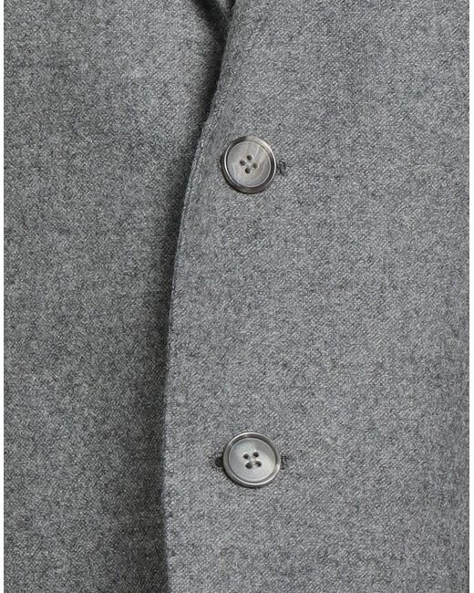 Luigi Bianchi Gray Blazers for men