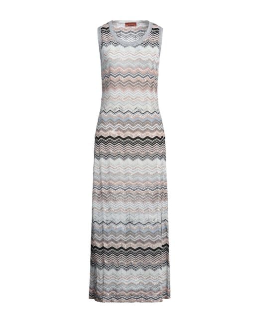 Missoni Gray Maxi-Kleid
