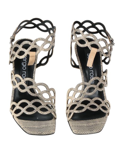 Sergio Rossi Metallic Sandale
