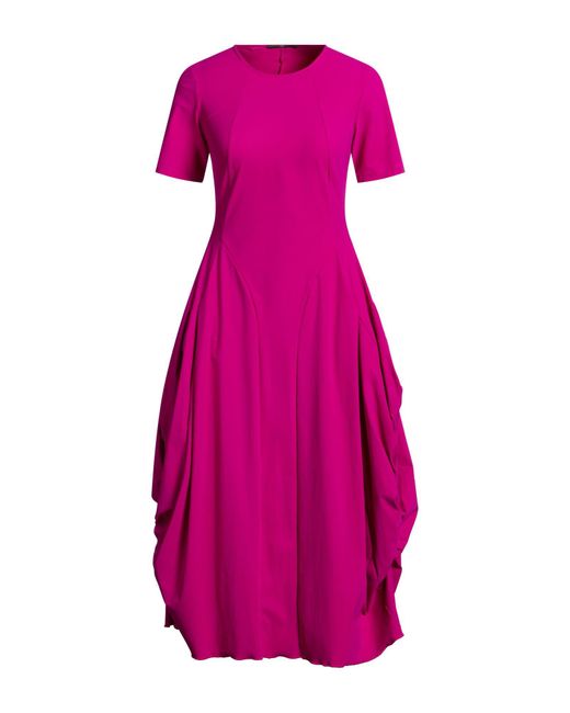 High Pink Midi Dresses