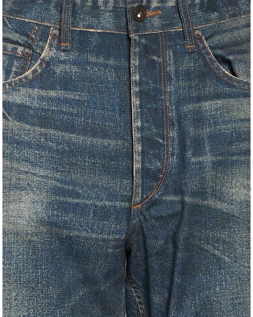 Rag & Bone Blue Pants Cotton, Elastane for men