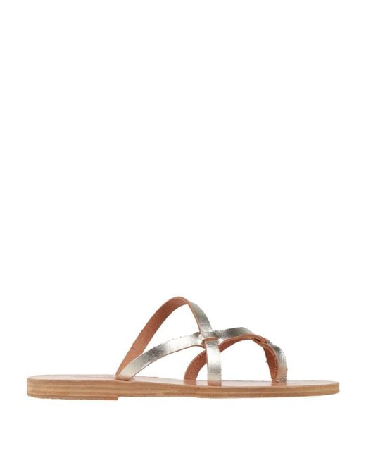 Ancient Greek Sandals Brown Thong Sandal Cowhide