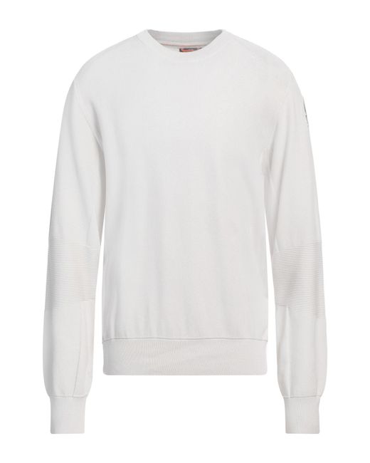 Pullover di Parajumpers in White da Uomo