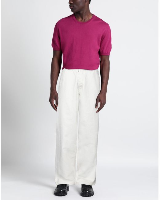 Pantaloni Jeans di Maison Margiela in White da Uomo