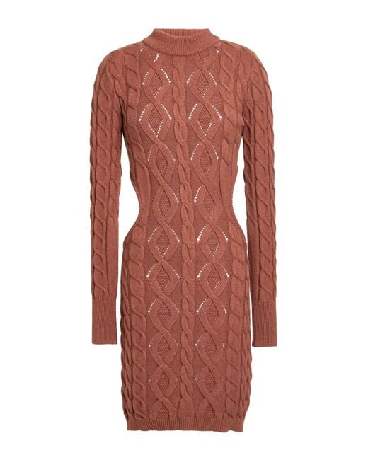 Robe courte Akep en coloris Red