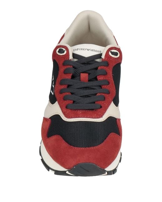 Emporio Armani White Trainers for men