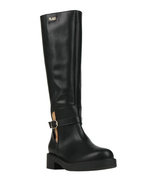 Alviero Martini 1A Classe Black Boot Leather, Polyurethane
