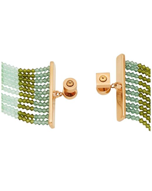 Jacquemus Green Ohrring