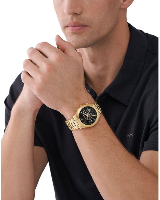 Michael Kors Black Wrist Watch for men