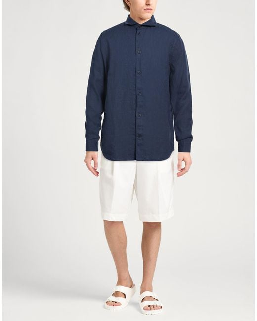 NN07 Blue Shirts for men